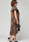Платье EVA GRANT 7223 леопард