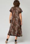Платье EVA GRANT 7223 леопард