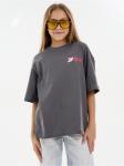 Футболка "Амур" графит Девочка