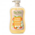 BIO MIO 650мл BIO SHOWER GEL Гель для душа Апельсин и бергамот, дозатор