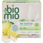 BIO MIO Bio-Tabs 10г 50шт Таблетки для ПММ Бергамот и юдзу