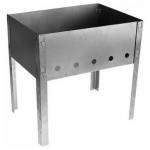 Мангал Искорка без шампуров (пленка),  350х240х350*0,35 мм
