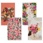 Набор кухонных полотенец Доляна Spring mood, 35?60 см-4 шт., 100% хлопок