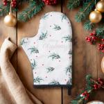 Варежка-прихватка Этель Snow fun, 20?28 см, саржа, 100% хлопок, ватин 250 г/м?