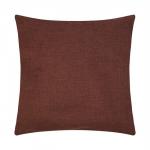 Наволочка декоративная "Этель" рогожка 45*45 см коричневый 100% п/э