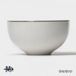 Салатник Magistro La Perle, 250 мл, d=10,2 см, фарфор, белый