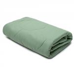 *Одеяло 140х205 бязь, лебяжий пух 100гр./кв.м., 'Олива'