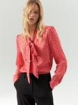 !sale Блузка с воротником-бантом из 100% вискозы