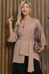 Жакет Свобода линий (бежевый) Б13198-16М