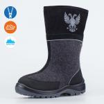 серый сапоги мужская Войлок
