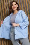 Блуза Юджин (голубая) Б13395-18М