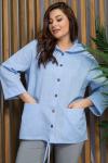 Блуза Юджин (голубая) Б13395-18М