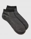 Короткие носки р. 40-45 "Short Sport" Серые