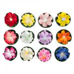 INBLOOM Лилия декоративная с подсветкой для пруда,  полиэстер,  10 см,  LR44х3,  12 цветов