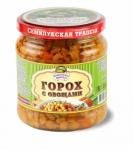 Закуска овощная "Горох с овощами",  460 гр.