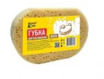 Губка для тела овальная "Домашний Сундук" BEIGE /30 (Хозсфера) Россия НОВИНКА 2025