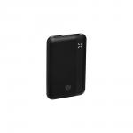 BY Аккумулятор мобильный, 5000 мАч, 2xUSB-A, 1xUSB-C, 1xMicro-USB, 10W, 2A, пластик, черный