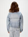 Куртка джинсовая детская для девочек Marko голубой