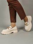 Лоферы женские/ Броги A-41MB Off white