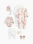 Набор одежды для новорожденных milky-pink