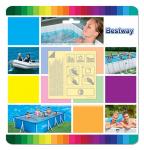 BESTWAY Клейкая заплата для ремонта поверхности, находящейся под водой, 62091