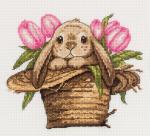 "Klart" набор для вышивания 8-517 "Зайка в шляпе"