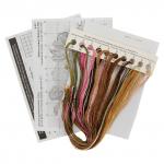 "Klart" набор для вышивания 8-517 "Зайка в шляпе"