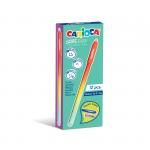"Carioca" Ручка стираемая гелевая "OOPS Easy" 43500/03 d 0.5 мм 1 мм 12 шт. 43500/03 цвет чернил: красный