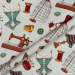 Ткань для пэчворка PEPPY   ВЕК МОДЫ ФАСОВКА 50 x 55 см 146 г/кв.м ± 5 100\% хлопок