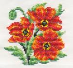 "Klart" набор для вышивания 8-120 "Алые маки"