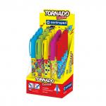 "Centropen" Ручка роллер Tornado Boom 2675/20 d 0.5 мм 0.3 мм 20 шт. 2675/20 boom ассорти цвет чернил: синий