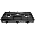 Плитка газовая HOMESTAR HS-1203, 3 конф. черная
