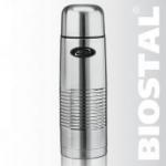 Термос BIOSTAL NB1000B с чехлом, 1л, нержавейка, узкое горло