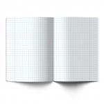 "Светоч" 12ТСК5_1_1_5 Тетрадь ученическая школьная "Классная" A5 12 л. на скобе 65 г/кв.м , белизна 100 \% 25 шт. крупная клетка