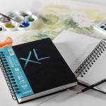 "Canson" XL AQUA  Скетчбук на спирали A5 300  г/м2 на спирали 34 л.