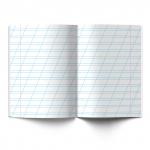 "Светоч" 12ТСК5_1_1_3 Тетрадь ученическая школьная "Классная", гимн, A5 12 л. на скобе 65 г/кв.м , белизна 100 \% 25 шт. косая линия