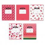 "Светоч" 12ТЕТк-001 Тетрадь ученическая школьная A5 12 л. на скобе 65 г/кв.м , белизна 100 \% 25 шт. клетка