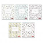 "Светоч" 12ТЕТк-003 Тетрадь ученическая школьная, выборочный лак, A5 12 л. на скобе 65 г/кв.м , белизна 100 \% 25 шт. клетка