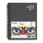 "Carioca Plus" Скетчбук для рисования карандашами, мелками и маркерами A5 160  г/м2 160  г/м2 на спирали 40 л.