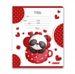 "Светоч" 12ТЕТк-003 Тетрадь ученическая школьная, выборочный лак, A5 12 л. на скобе 65 г/кв.м , белизна 100 \% 25 шт. клетка