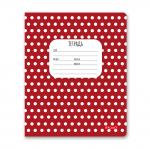 "Светоч" 12ТЕТк-003 Тетрадь ученическая школьная, выборочный лак, A5 12 л. на скобе 65 г/кв.м , белизна 100 \% 25 шт. клетка