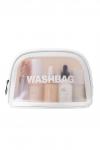 Kristaller Косметичка Washbag crescent, белый KRISTALLER, 1111164