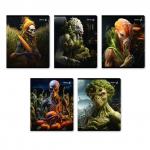 "Светоч" 48Т11 Тетрадь ученическая общая, глянцевая ламинация, A5 48 л. на скобе 65 г/кв.м , белизна 100 \% 10 шт. клетка