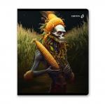 "Светоч" 48Т11 Тетрадь ученическая общая, глянцевая ламинация, A5 48 л. на скобе 65 г/кв.м , белизна 100 \% 10 шт. клетка