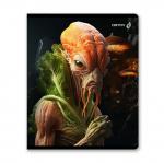 "Светоч" 48Т11 Тетрадь ученическая общая, глянцевая ламинация, A5 48 л. на скобе 65 г/кв.м , белизна 100 \% 10 шт. клетка