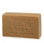 *Мыло хозяйственное твёрдое 72% 250гр ГОСТ30266-95 (дер.ящик N64) /192 (ММЗ) Россия
