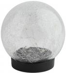 Садовый светильник ERASF012-24 ЭРА  Шар на солнечной батарее, 15 LED 15 cм