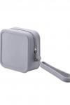 Kristaller Косметичка женская силиконовая, квадратная, серый KRISTALLER, 1119686