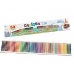 "Carioca" "Tita" Карандаши цветные пластиковые заточенный 80 цв.