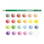 "Carioca" "Tita Erasable" Карандаши цветные пластиковые заточенный 24 цв.